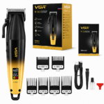 ⁦ماكينة قص وتدريج الشعر الاحترافية VGR V-003 – 9000 RPM وبطارية 2500mAh⁩ - الصورة ⁦9⁩