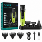 VGR V-634 طقم العناية الشخصية 4 في 1 للرجال – IPX7 و90 دقيقة تشغيل