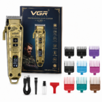 ⁦ماكينة قص الشعر الاحترافية VGR V-005 – بطارية 2600mAh وتشغيل 250 دقيقة⁩ - الصورة ⁦8⁩
