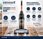 ⁦مكنسة بيسيل CrossWave HydroSteam 3527E لتنظيف الأرضيات والسجاد – 1100 وات⁩ - الصورة ⁦10⁩