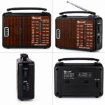 ⁦راديو جولون RX-608ACW محمول متعدد الموجات – AM/FM/TV/SW1/SW2⁩ - الصورة ⁦4⁩