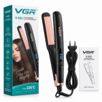 مكواة فرد الشعر الاحترافية VGR V-523 – سيراميك وشاشة LED